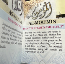 Load image into Gallery viewer, 99 Names of Allah (English/Arabic, Pocket)