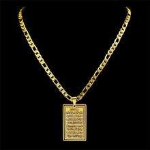 Load image into Gallery viewer, Necklace Ayatul Kursi & Traveling Du'a
