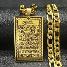 Load image into Gallery viewer, Necklace Ayatul Kursi & Traveling Du'a