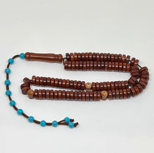 Load image into Gallery viewer, Kokah beads with Feroza stone
