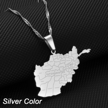 Load image into Gallery viewer, Afghanistan map pendant
