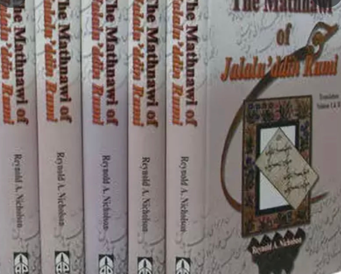 The Masnavi 5 volume set Rumi Bookstore