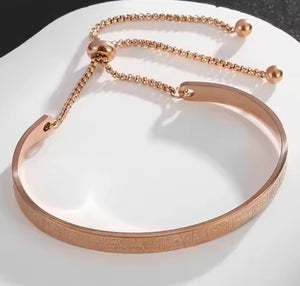 Bracelet adjustable with Ayatul Kursi