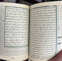 Load image into Gallery viewer, Qur’an with English translation and transliteration pocket size m
