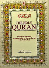Load image into Gallery viewer, The Holy Quran with English translation and transliteration
