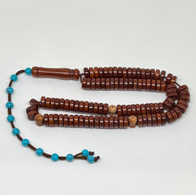 Load image into Gallery viewer, Kokah beads with Feroza stone
