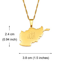 Load image into Gallery viewer, Allah pendant with Allah inscribed
