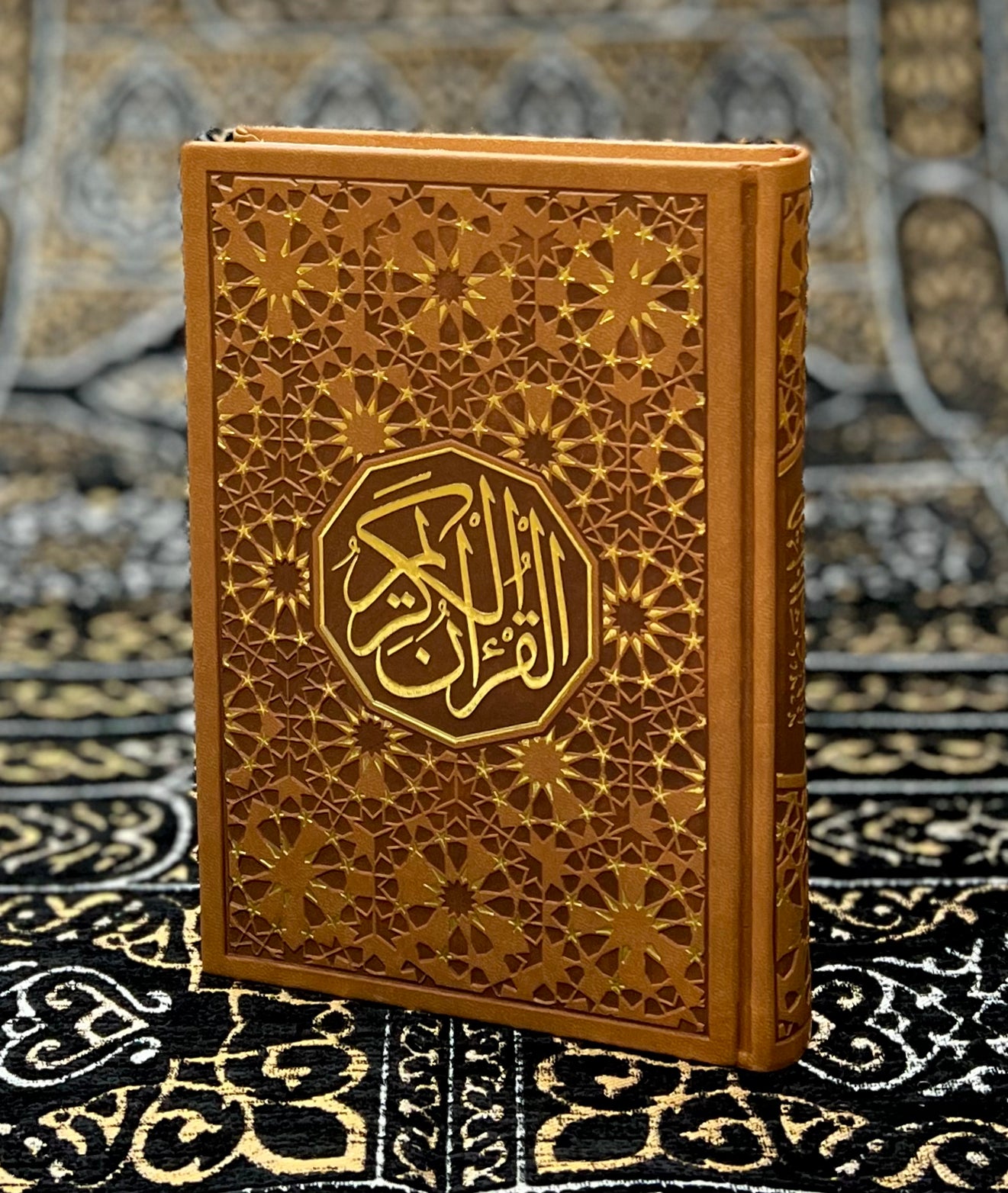 Hindustani Script - 13-line - Traditional Tanned Leather Handbound Quran —  Myswocke