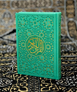 Quran Usmani Scrip leather-bound