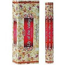 LILY OF THE VALLEY INCENSE 20 STICKS HEX PACK