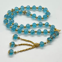 Load image into Gallery viewer, Crystal Subha 33 beads - Light Blue Color
