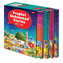 Load image into Gallery viewer, Prophet Muhammad Stories Gift Box (Four Hardbound Books in a Slipcase)
